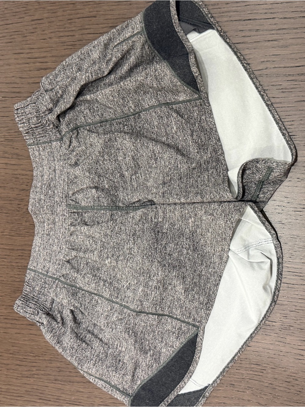 lululemon athletica Men's Heather Gray Performance Shorts